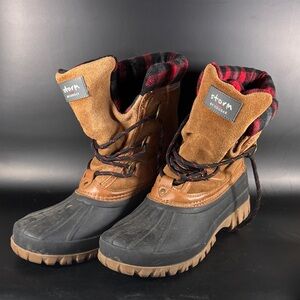 Storm by Cougar Brown and Black Winter Boots